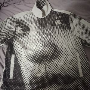 THE HUNDREDS Monochrome Graphic Men's Jacket